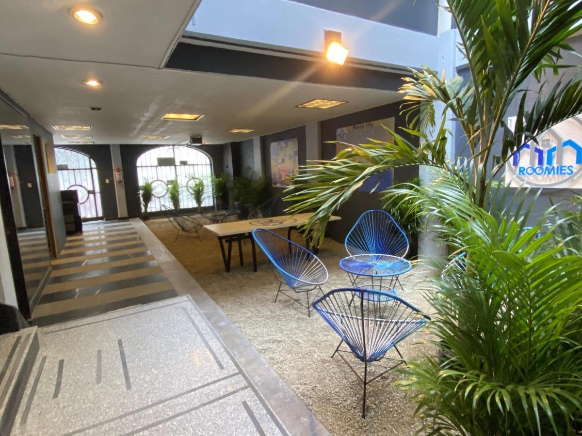Roomies Hostel Cibeles เม็กซิโกซิตี้ ภายนอก รูปภาพ